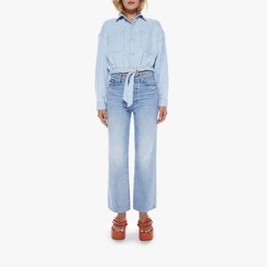 NWT MOTHER DENIM TIED UP IN A KNOT